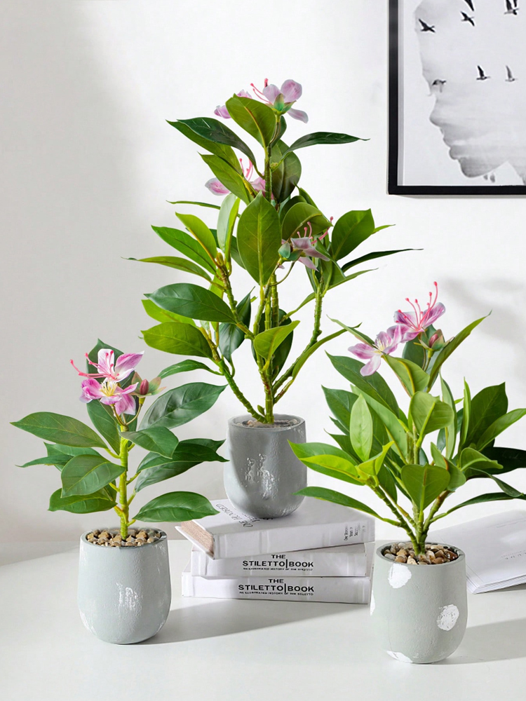 Ficus Lyrata Tree - Plantas artificiales de Azaleas de 21-40cm,
