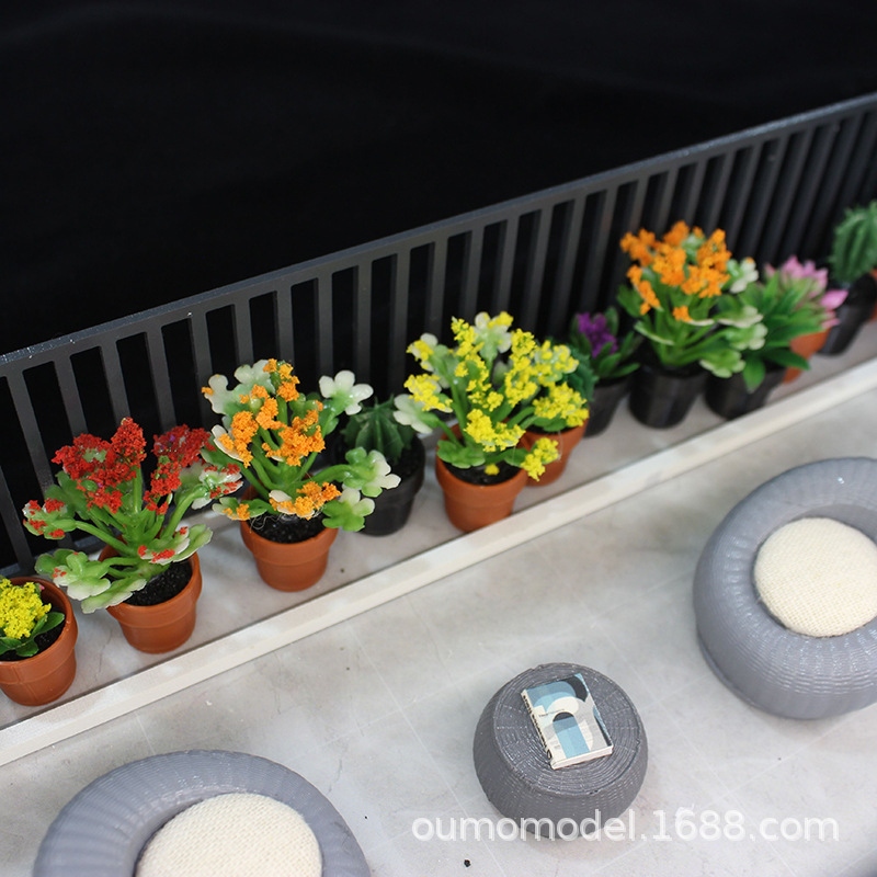 Echeveria Succulent - Mini plantas simuladas, Cactus, modelo de