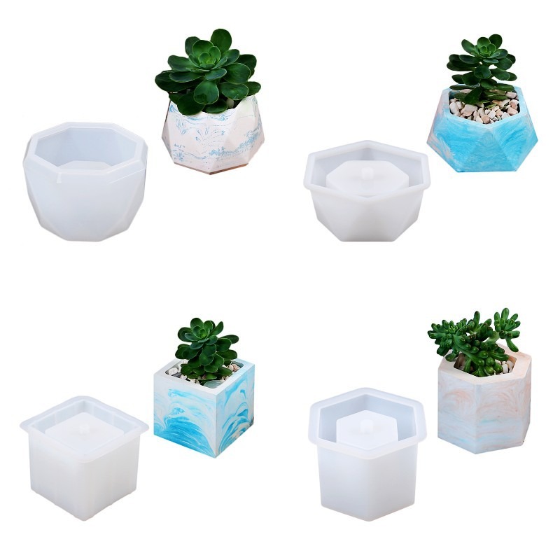 Maceta suculenta, molde de sil - Echeveria Succulent reseña y precio