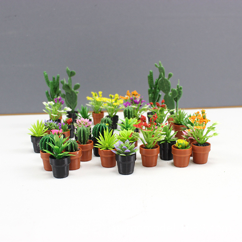 Mini plantas simuladas, Cactus - Echeveria Succulent reseña y precio